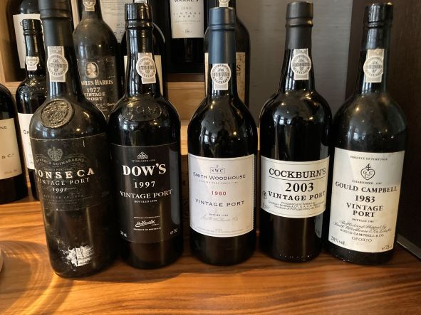 A nice range of mature Port