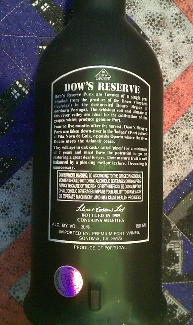 back label