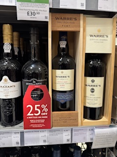2011 Warre LBV @ 25% off