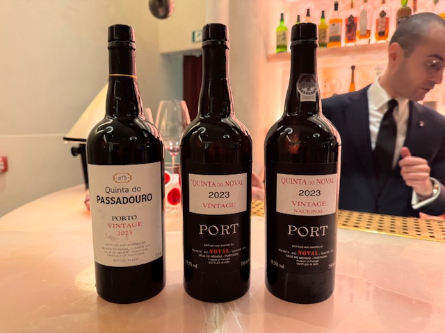 3 vintage Ports from 2023