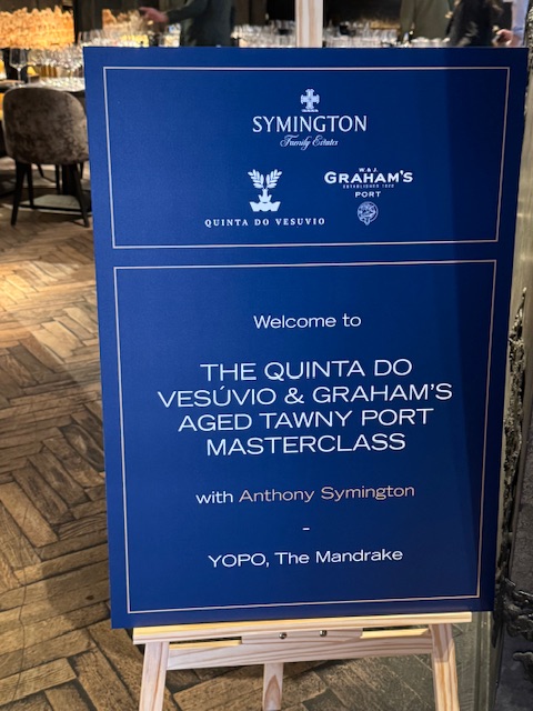 The sign outside the tasting room