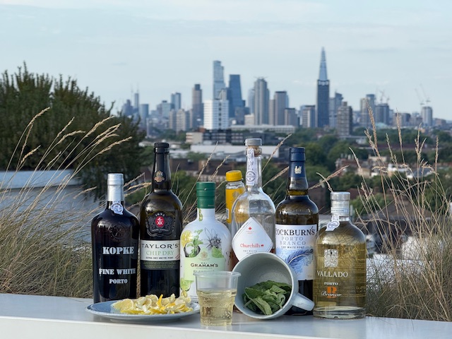 The City of London skyline