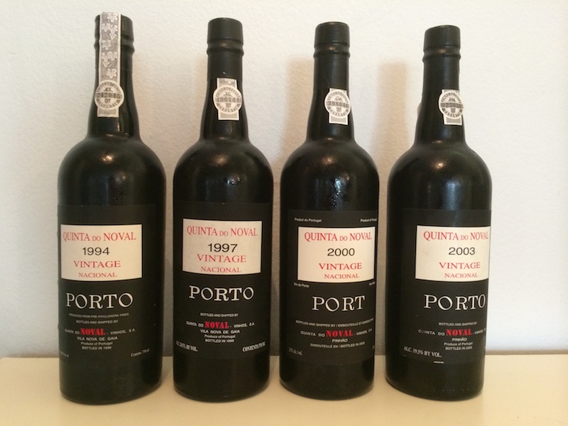 Front of bottles
